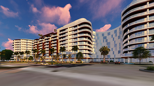 Downtown Boca Raton - Mizner 200 New Design for Condos