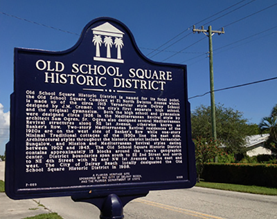 Old School Square Historic District In Delray