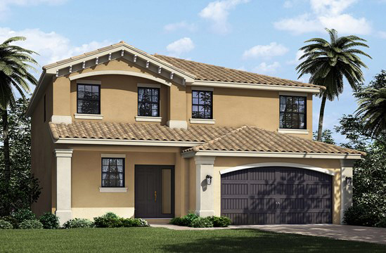 Tuscany New Homes in Delray Beach, FL - Verona Model