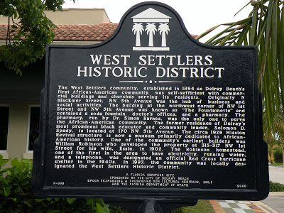 West Settlers Historic District in Delray Beach FL