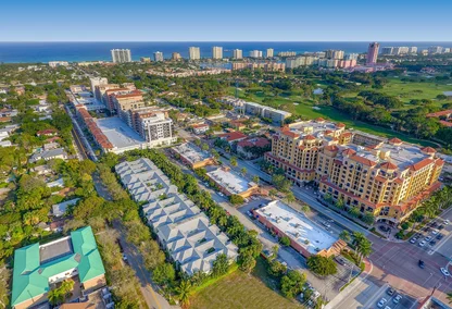 Fifth Avenue Place townhomes in Boca Raton, FL