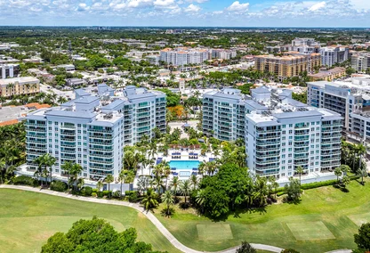 Townsend Place Condominium Aerial in Boca Raton, FL