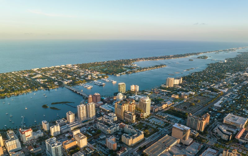 Mr. C Residences in West Palm Beach - Aerial