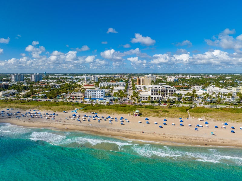 Onix Condos in Downtown Delray Beach, FL - Aerial of Delray Beach