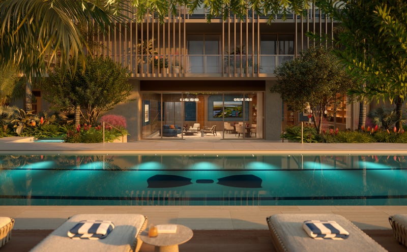 Mr. C Residences Boca Raton - Lap Pool