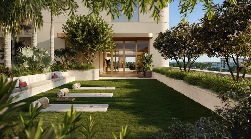 Mr. C Residences Boca Raton - Yoga Lawn