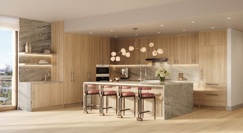 Nora House West Palm Beach - Kitchen rendering