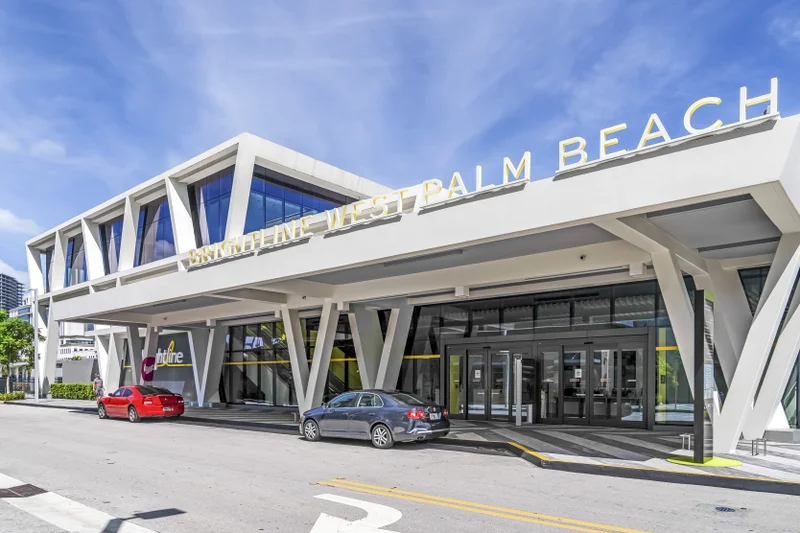 Downtown West Palm Beach Brightline Station