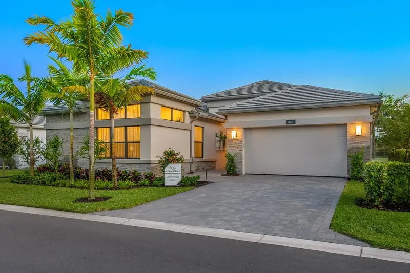 Valencia Del Mar Homes in Boynton Beach - Model Home Exterior
