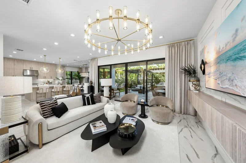 estates at nomar model home interior