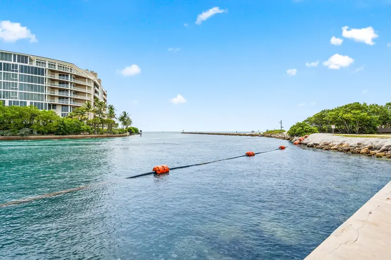 Boca Raton Inlet and Atlantic Ocean near Tierra Del Mar Condos in Boca Raton, Florida