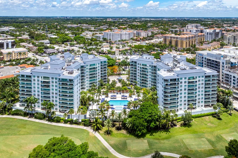 Townsend Place Condominium Aerial in Boca Raton, FL
