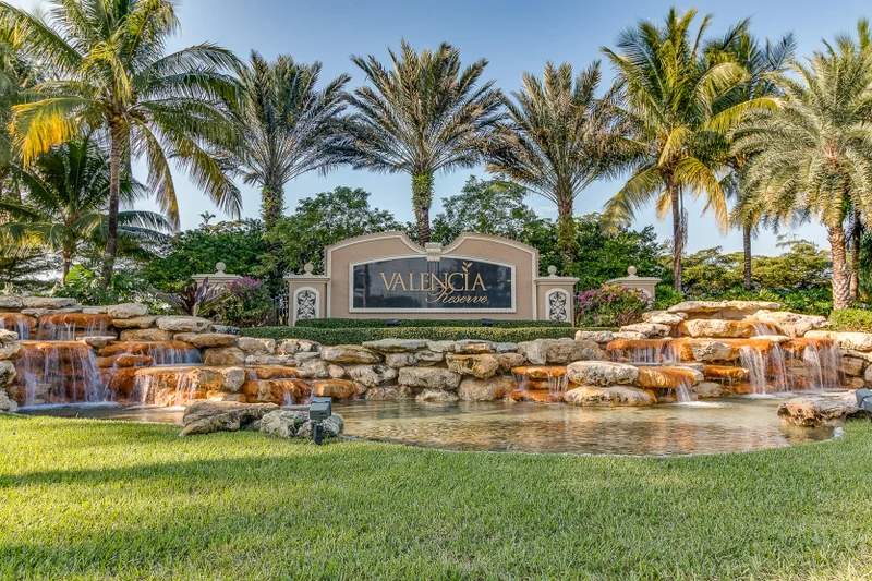 Valencia Reserve in Boynton Beach, FL Entrance