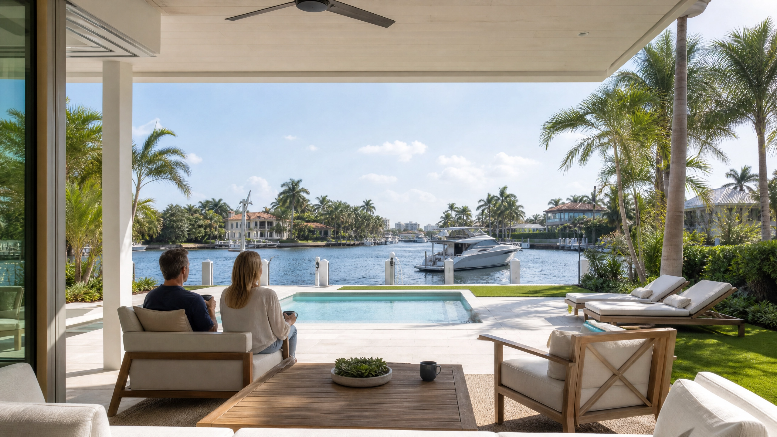 South Florida waterfront lifestyle