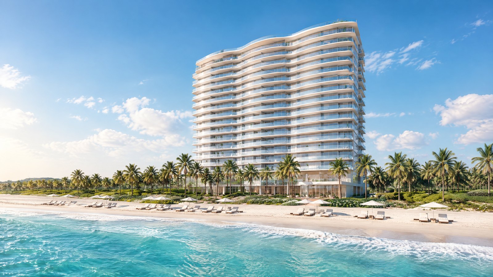 Editorial visualization of Solemar condos on the ocean in Pompano Beach