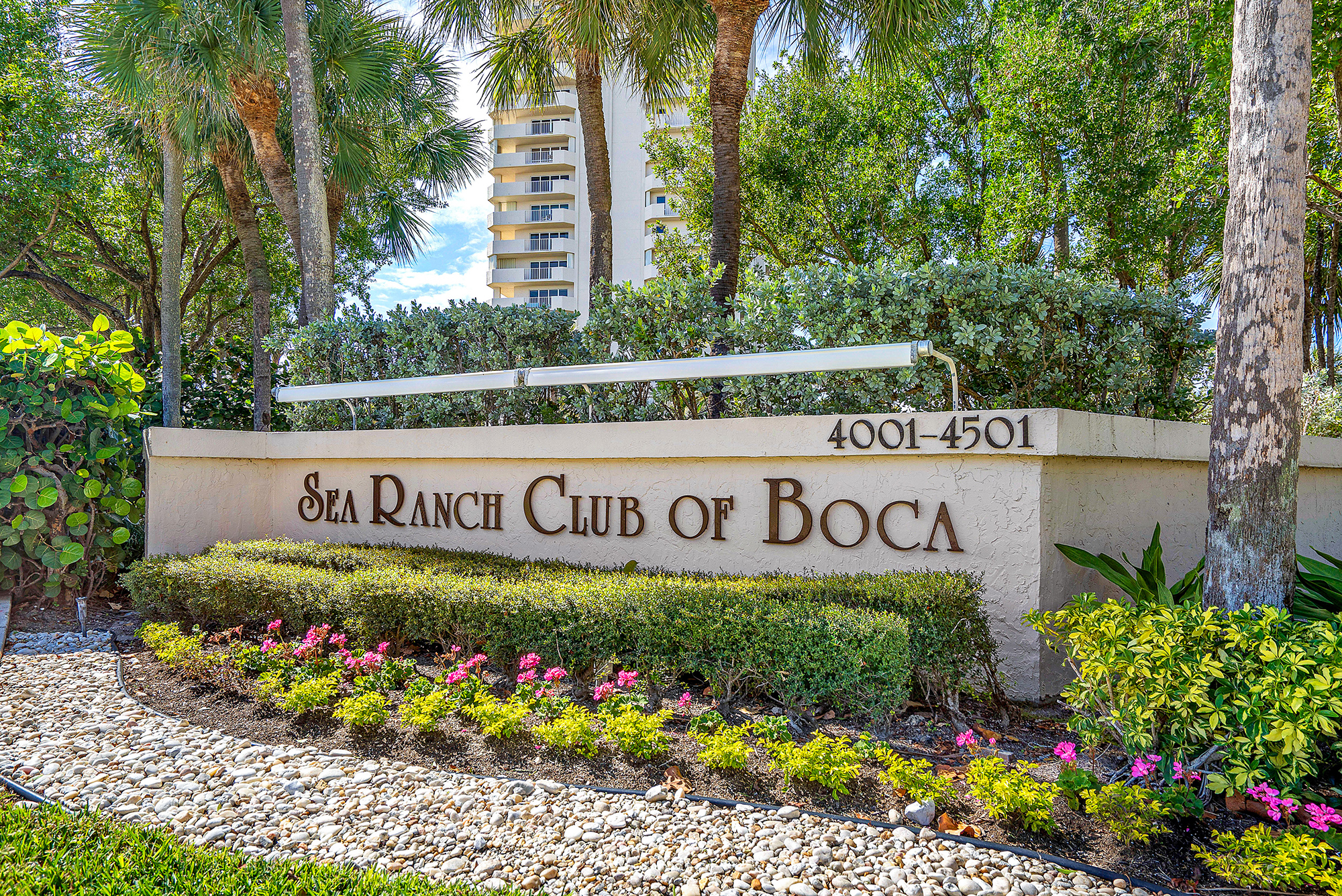 Sea Ranch Club Boca Raton Entrance Sign